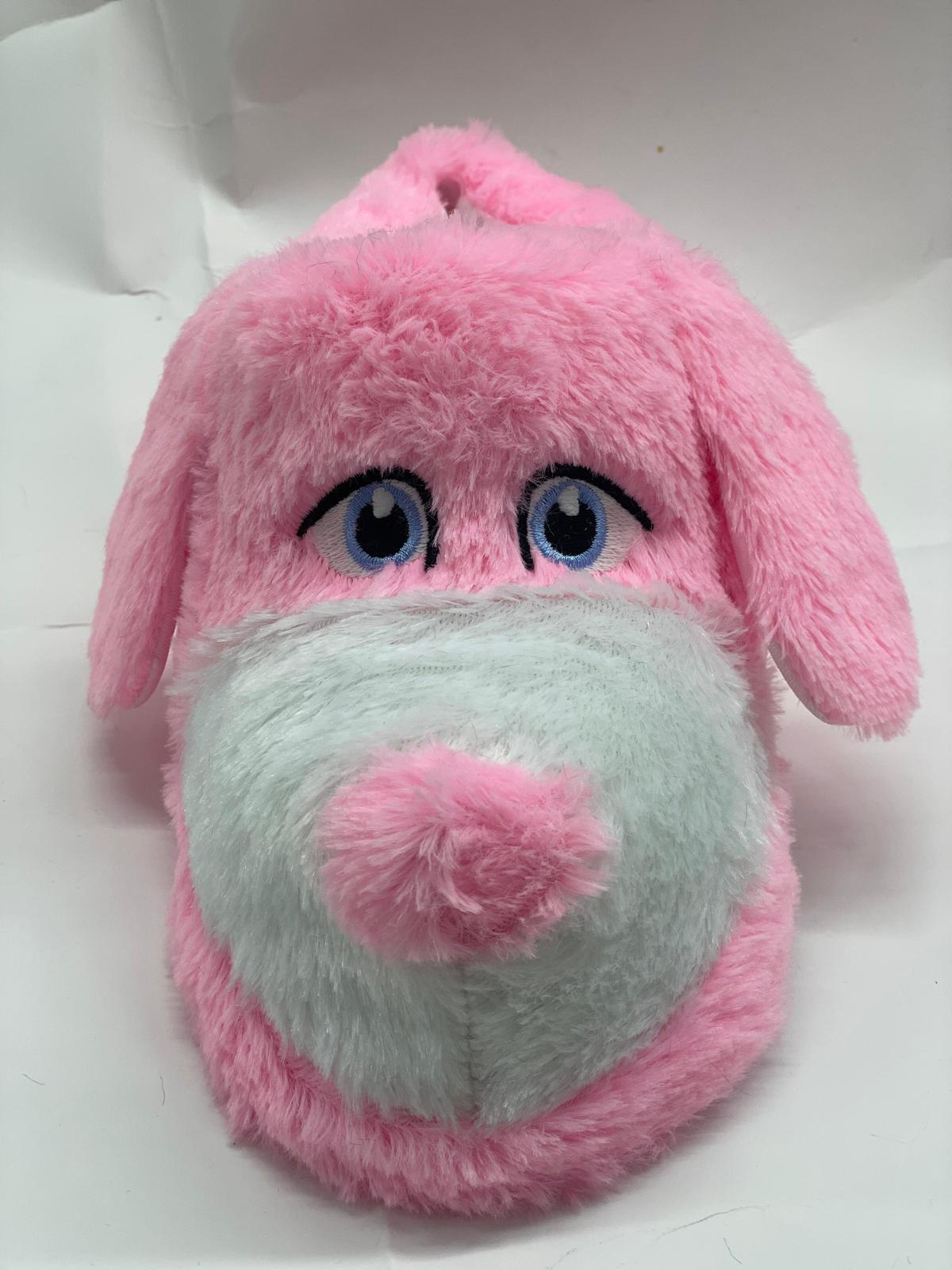 The Snuggle Paws Light Pink Slipper Bootie