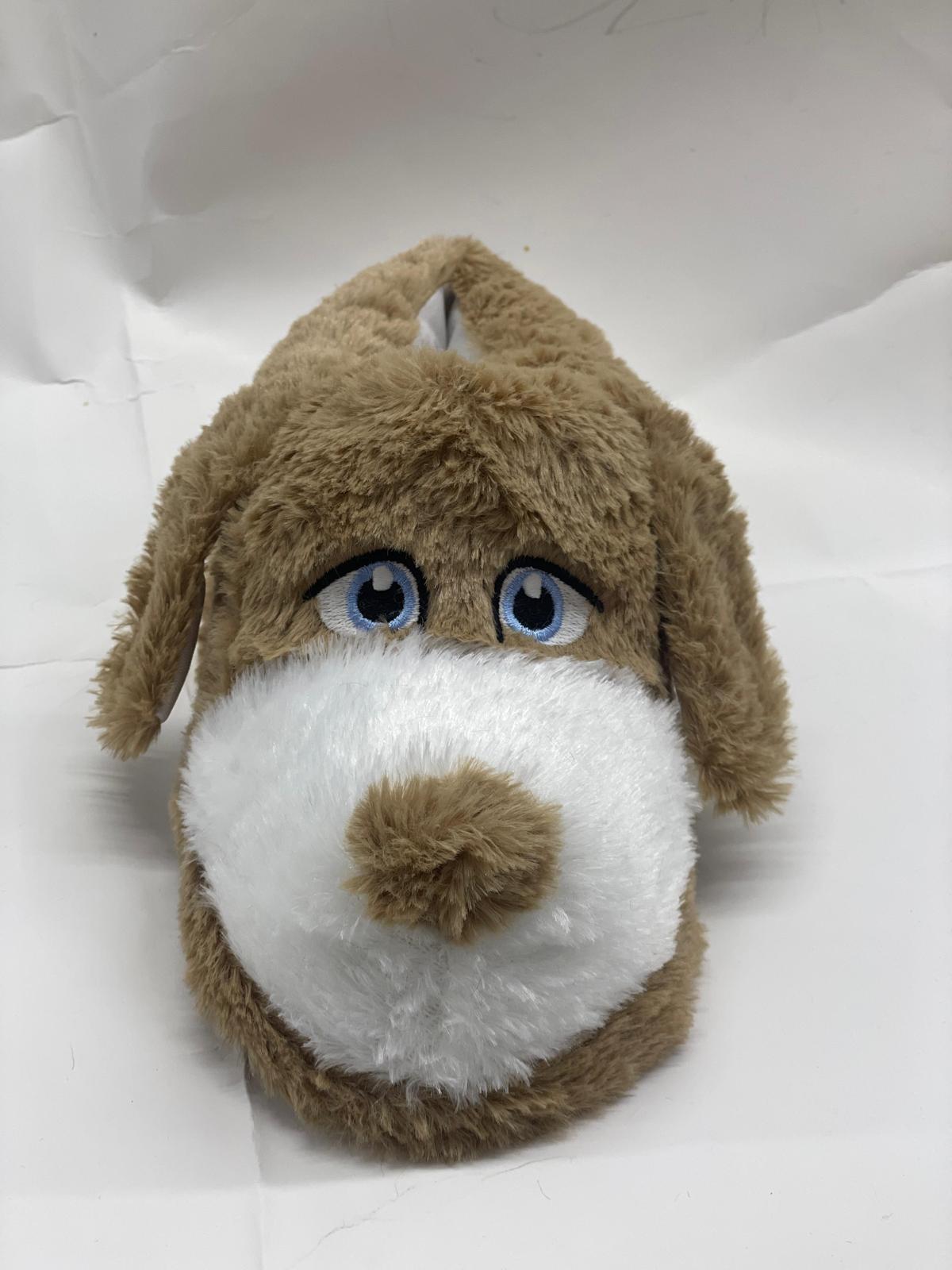 The Snuggle Paws Light Brown Slipper Bootie