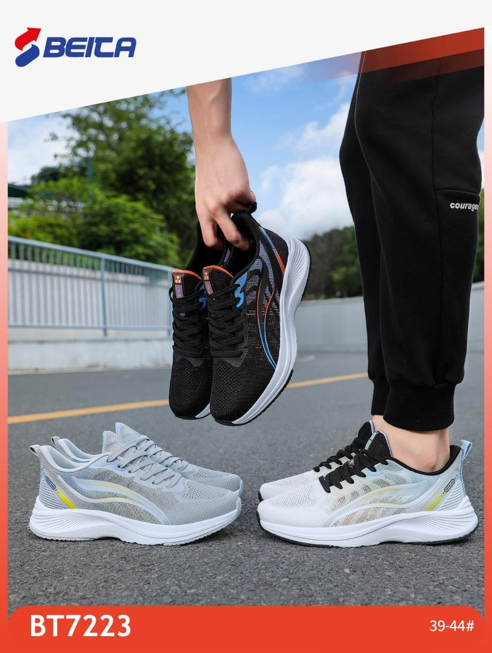 BEITA BT7223 – Men’s Lightweight Running Shoes