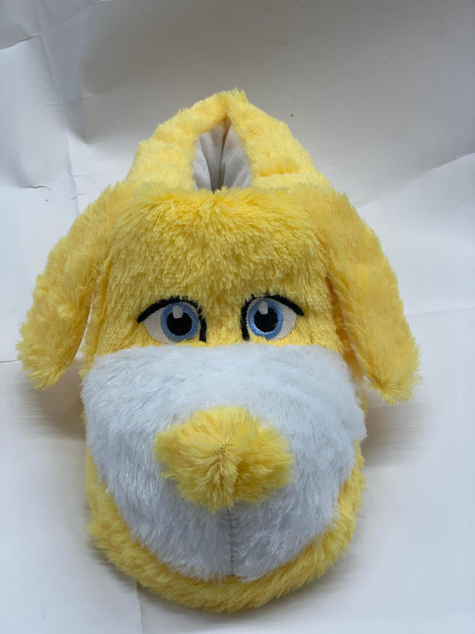 The Snuggle Paws Yellow Slipper Bootie